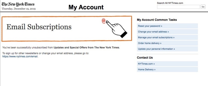 Tạo nút “unsubscribe” đơn giản hơn.