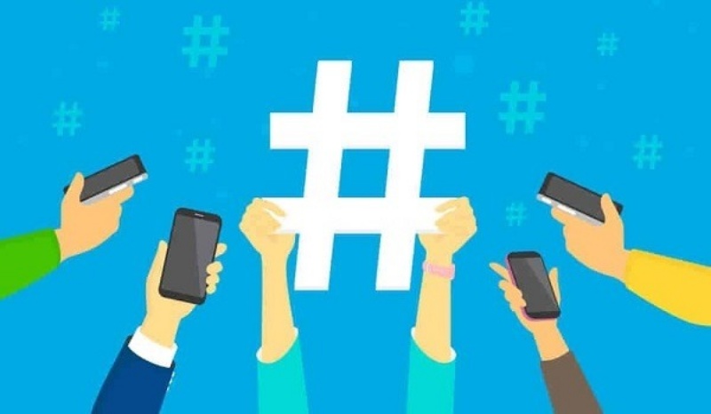 Hãy tìm và theo dõi các Hashtag liên quan đến thương hiệu của bạn.