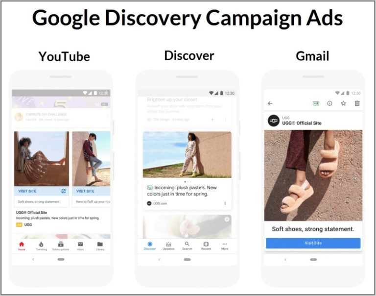 Discovery Ads từng được Google cho ra mắt, đối thủ cạnh tranh trực tiếp