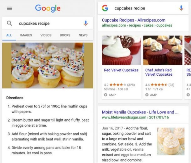 Google Rich Cards Recipe