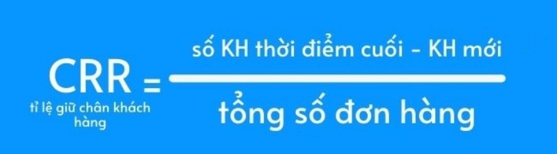 CRR – Tỉ lệ giữ chân khách hàng