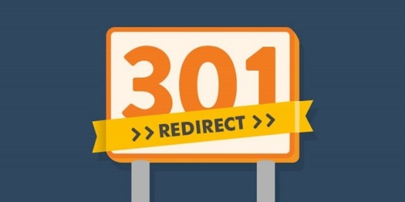 Redirect 301 giống như một trình chuyển tiếp thư