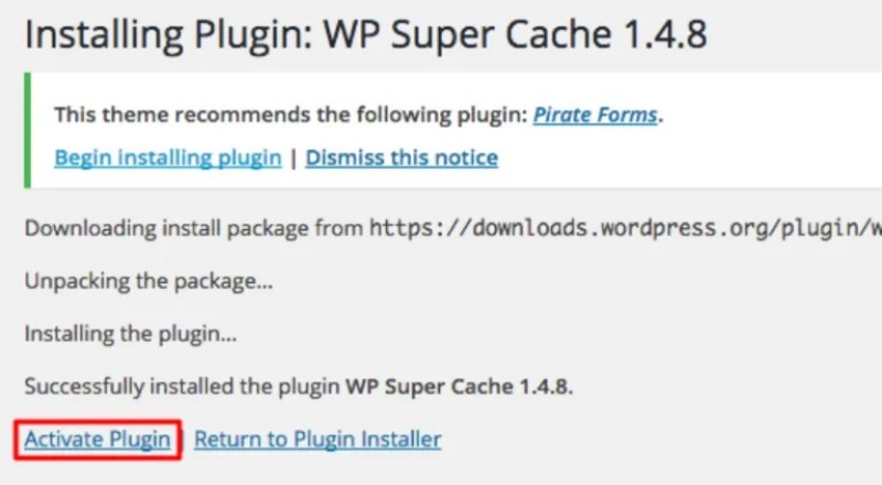 Kích hoạt plugin hỗ trợ truyền thông