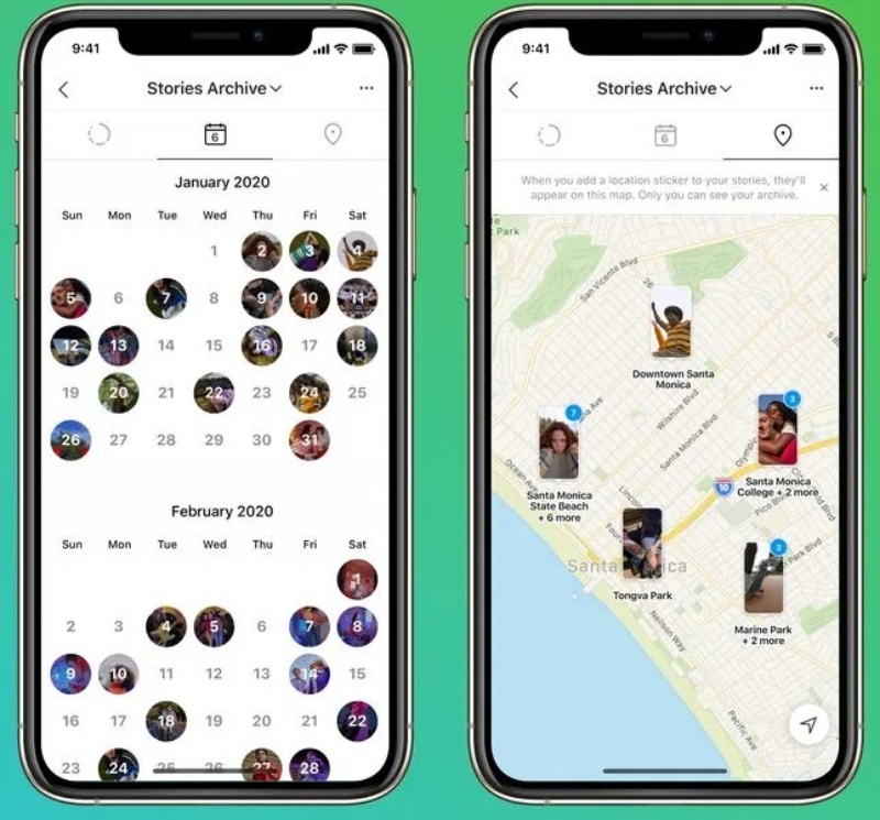 Stories Map được Instagram thêm vào nhân dịp sinh nhật 10 năm