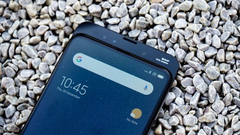 Mẫu điện thoại thông minh Mi Mix 3.