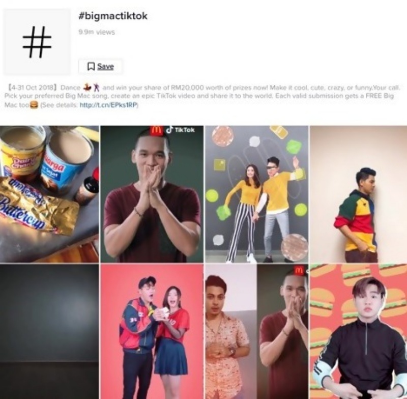 Tạo các thử thách trên TikTok