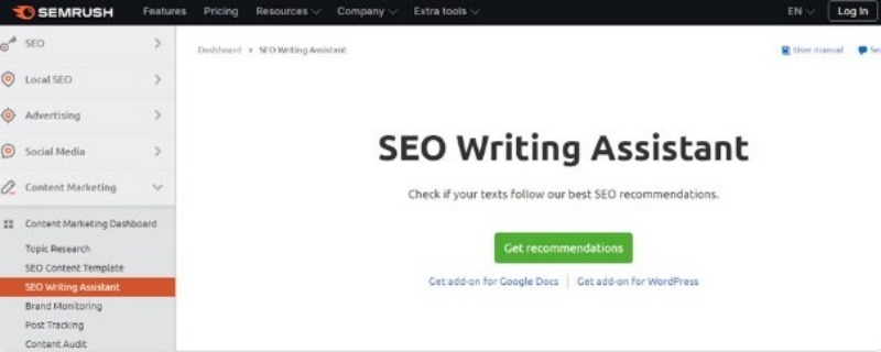 SEMrush là công cụ kiểm tra bài viết chuẩn SEO có mức độ đọc, hiểu khá tốt