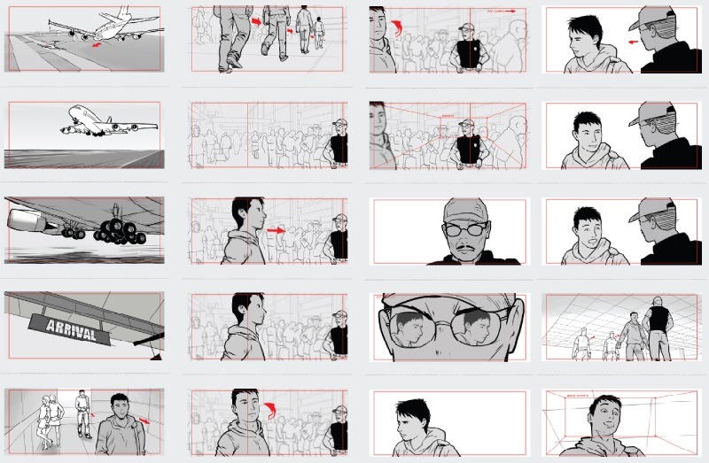 Thông điệp sẽ được truyền đi hiệu quả nhờ vào các dạng storyboard  trong video